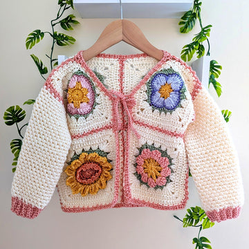 Girls Petal Parade Cardigan
