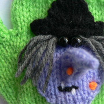 SPOOoooKY HALLOWEEN MITTENS
