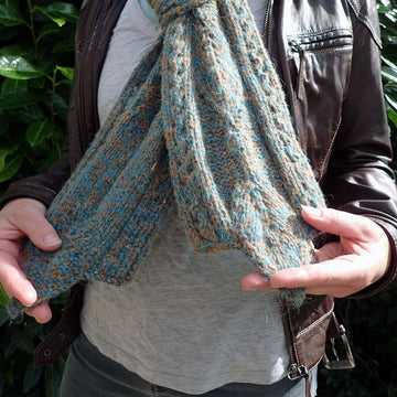 Leaf and Lace Scarf