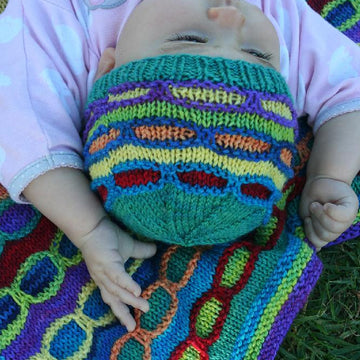 Crowley Blanket and Hat Set