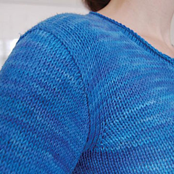 Lightly Flared Sweater to Knit