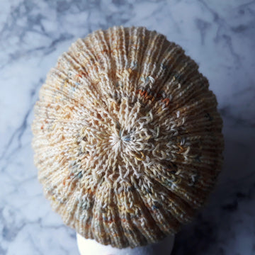 Simple Cable Sock Beanie