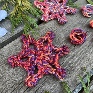 Plush Snowflake Sea Starfish