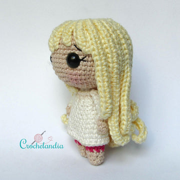 Umaru-Chan amigurumi doll - crochet pattern by Crochelandia