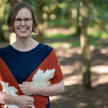 British Leaves Autumnal Scarf