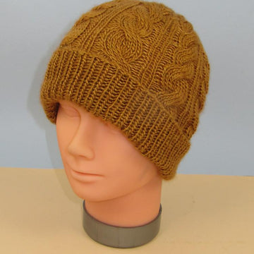 Alternate Twist Cable Beanie hat