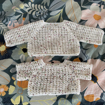 Winter White Jumper for Teddy or Dolly