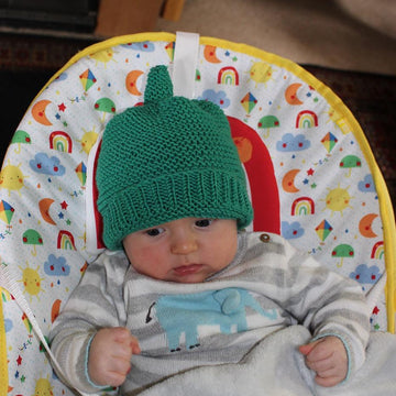 Jaspers Garter Stitch Stalk Beanie