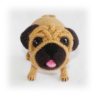 Dog Puppy Pug Crochet Pattern