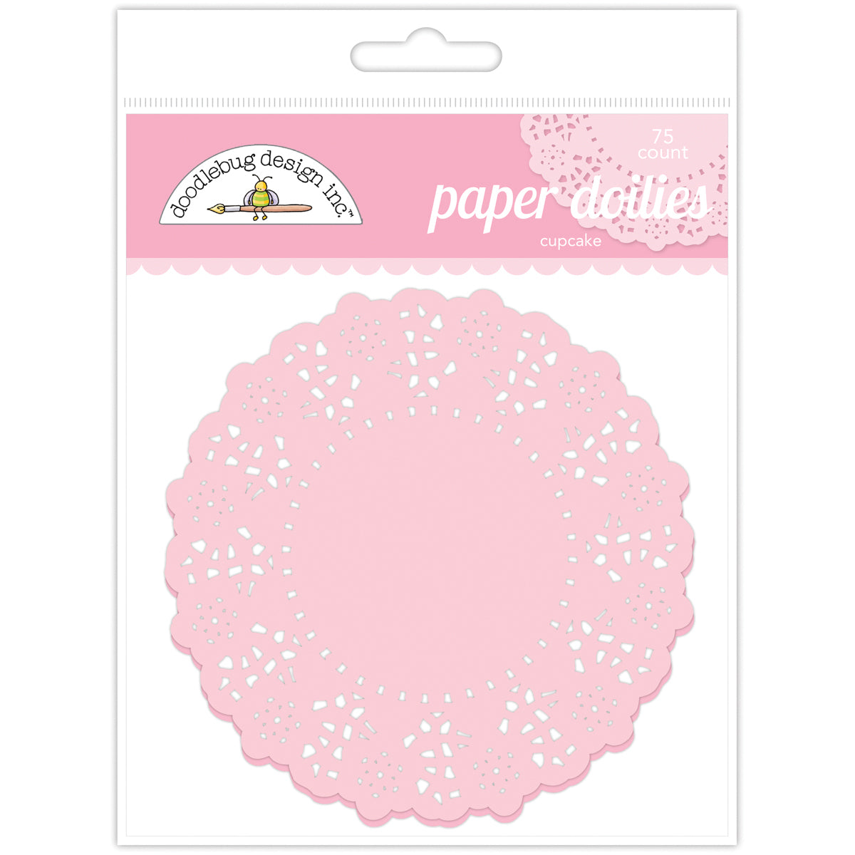 Doodlebug Doilies 4.5" 75/Pkg - Cupcake