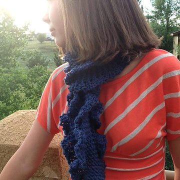 Pikes Peak Ruffle Scarf