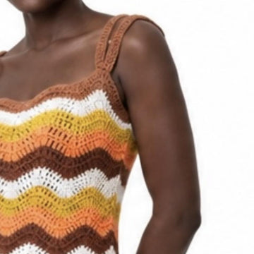 Ripple Crochet Dress