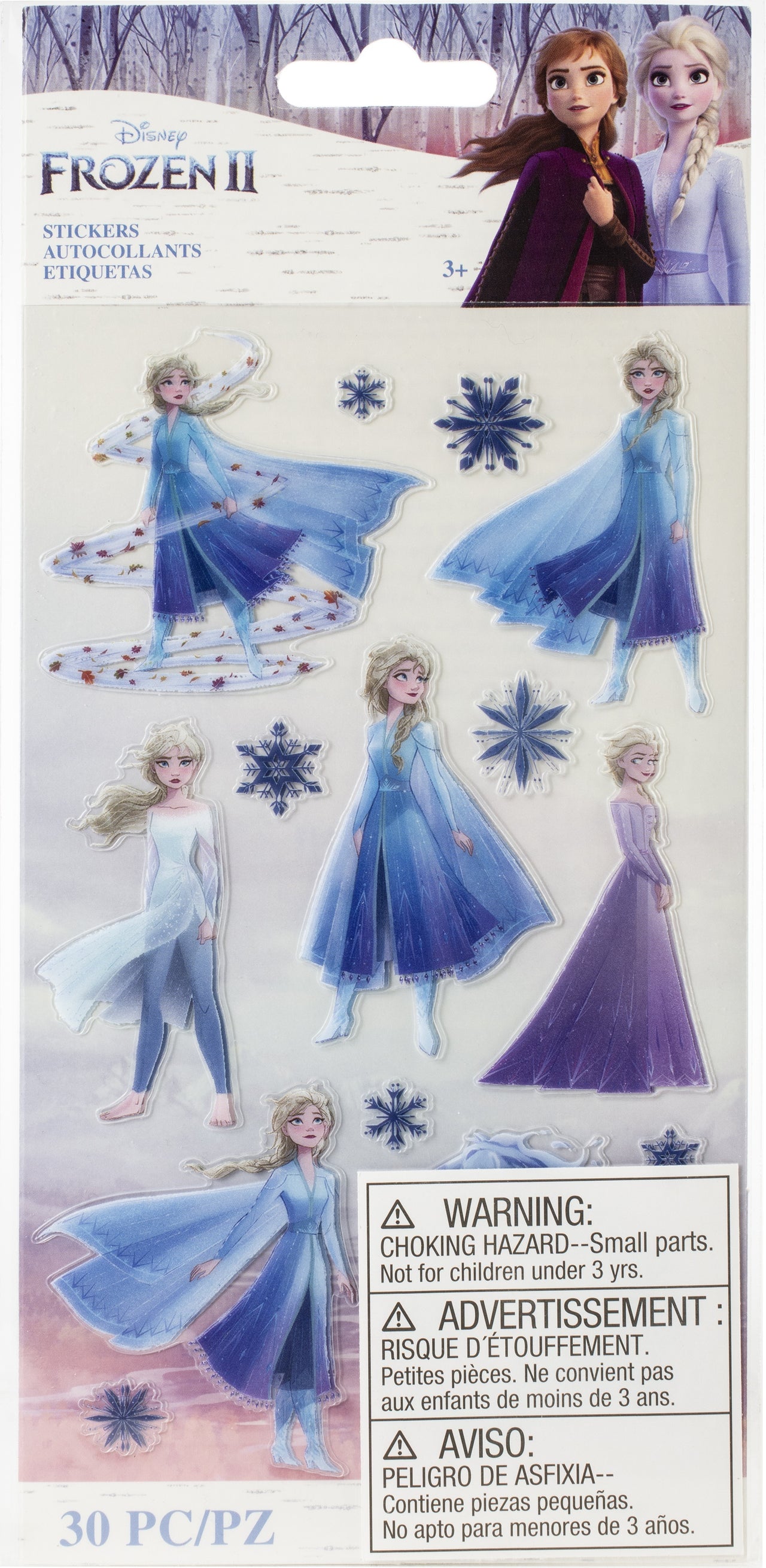 EK Success EK Disney Frozen II Stickers 2/Sheets - Elsa