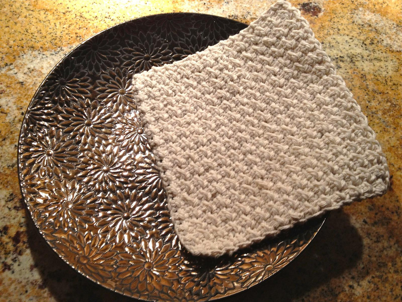 Cobblestone Dishcloth