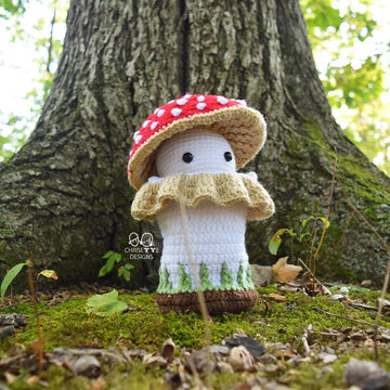 Mushroom and Caterpillar