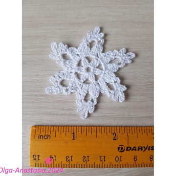 Crochet snowflake 89