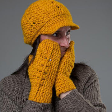 Muscari Newsboy Hat