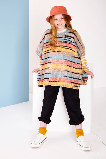 Ponchos in King Cole Safari Chunky - 5933pdf - Downloadable PDF