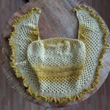 Lemon slice shawl
