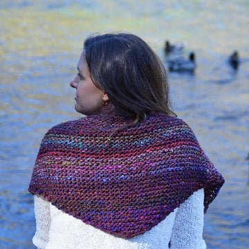 Easiest Shawl in 3 Versions