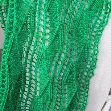 Faceted Lace Wrap and Scarf