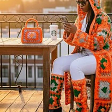 The Rainier Granny Square Duster