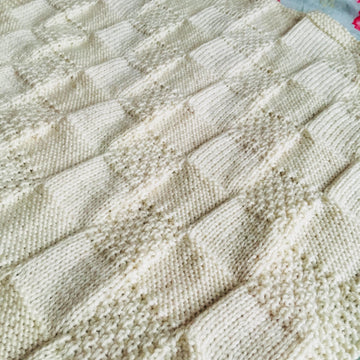 Knitting Pattern, Patch Blanket