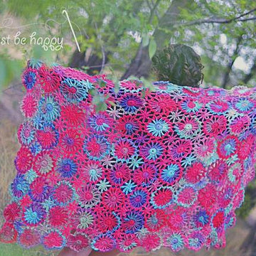Flower Garden Throw
