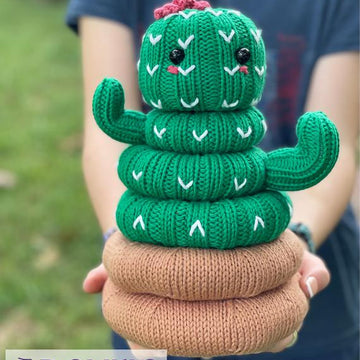 Cactus Stacking Ring Toy