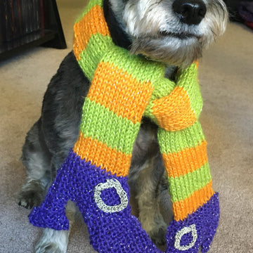 Witch's Feet Silly Scarf