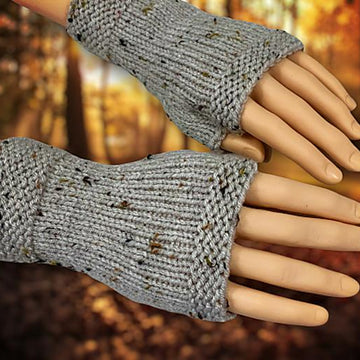 Super Simple Fingerless Gloves