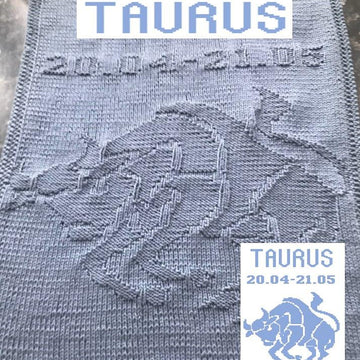 Nr. 557 Zodiac Taurus guest towel
