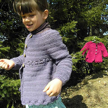 Mini Marguerite cardigan