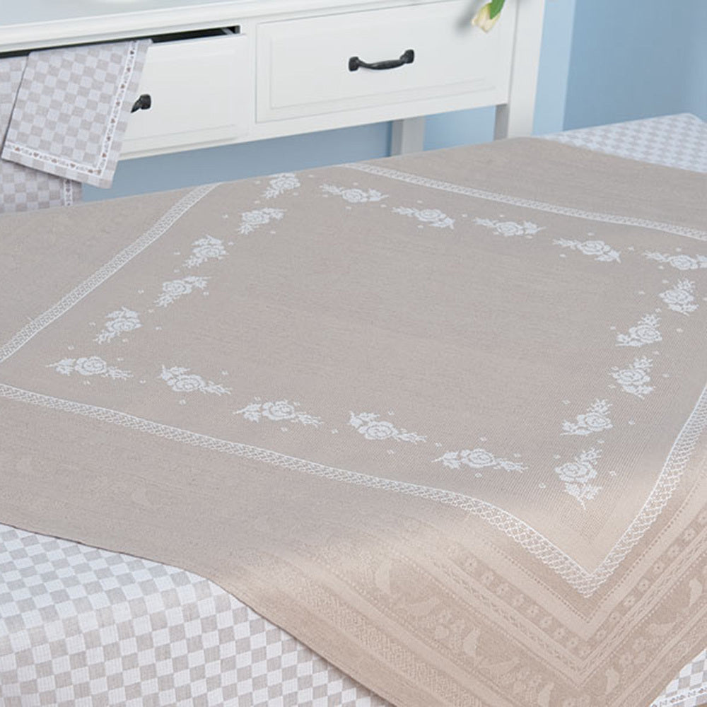 Rico Traditional Tablecloth Natural - 92 x 92cm