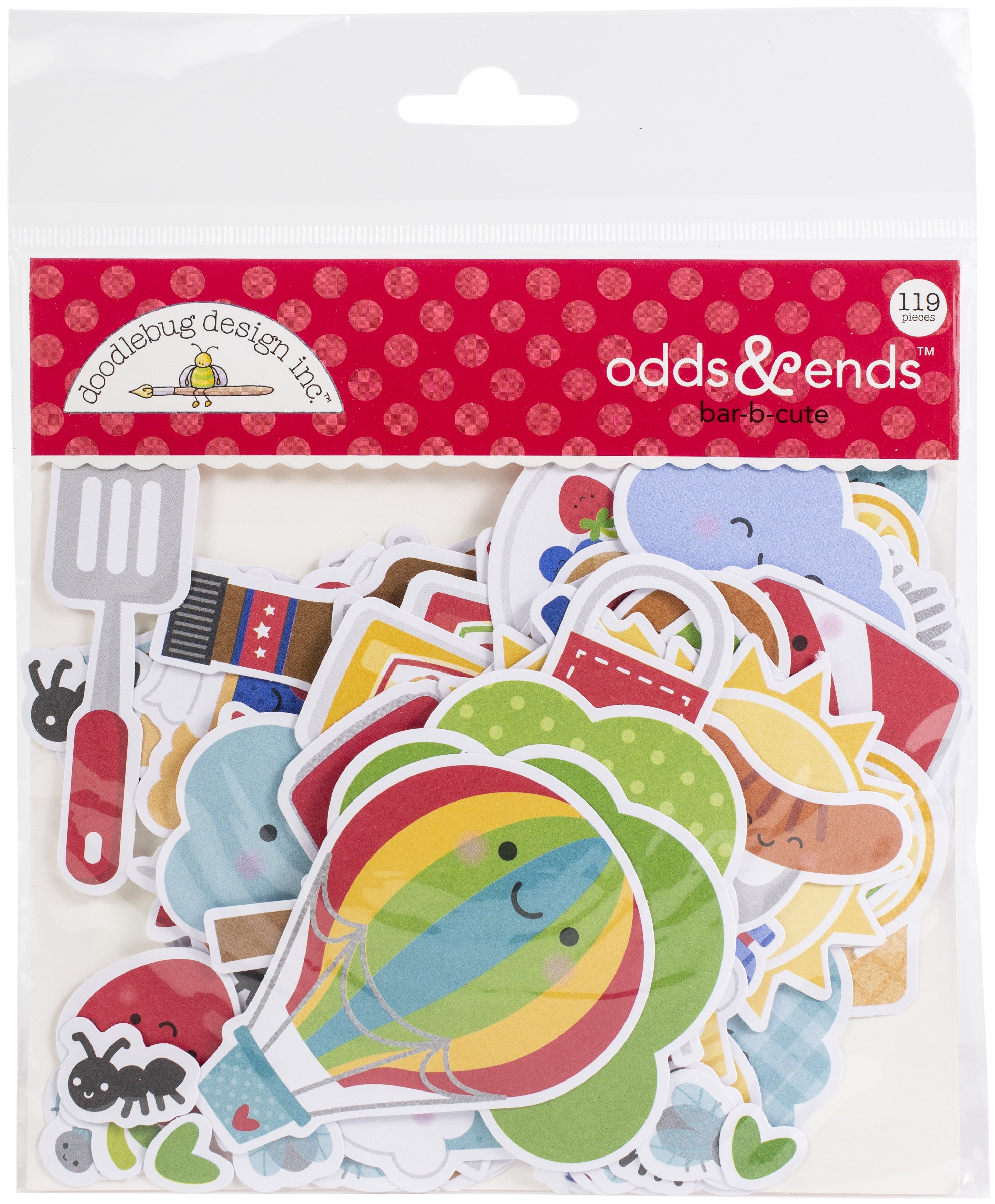 Doodlebug Odds & Ends Die-Cuts - Bar-B-Cute