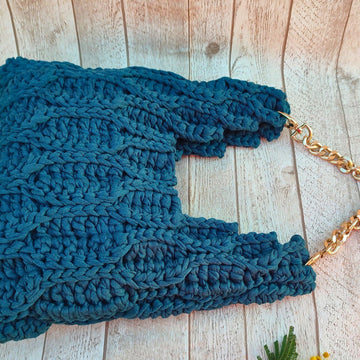 One-Piece Almond-Inspired Crossbody Hobo Bag