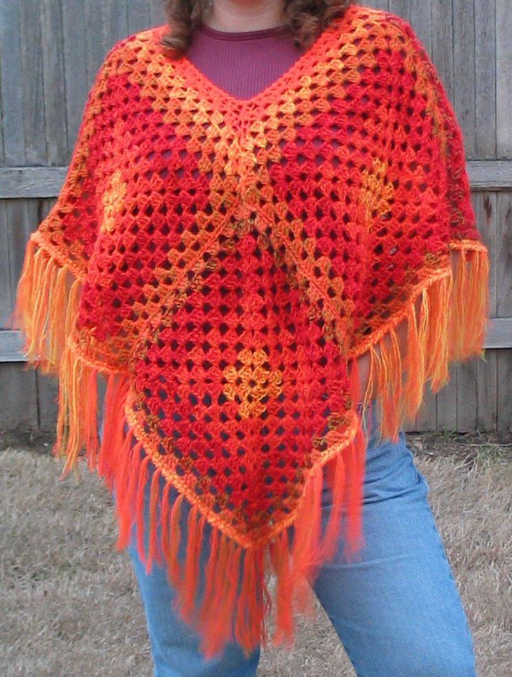 Painted Desert Poncho