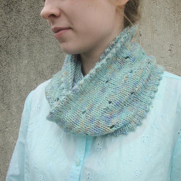 Picot Infinity Scarf
