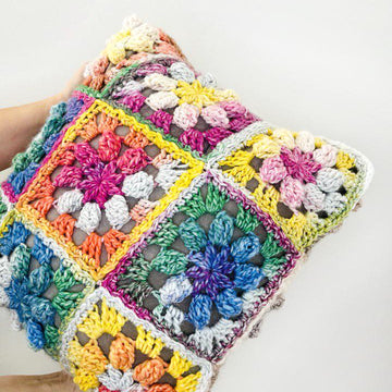 Cosmic Blooms Pillow