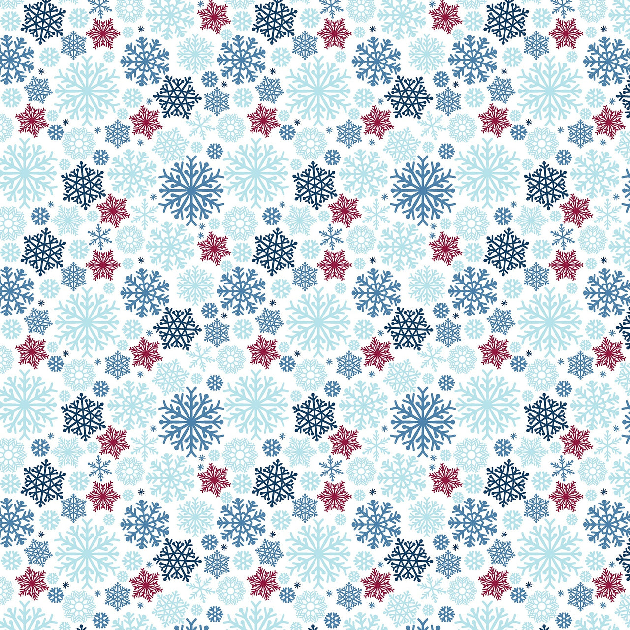 Echo Park Paper My Favorite Winter Double-Sided Cardstock 12"X12" 25/Pkg - Snow Much Fun