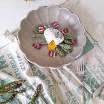 My Crochet Kitchen: Poached Eggs