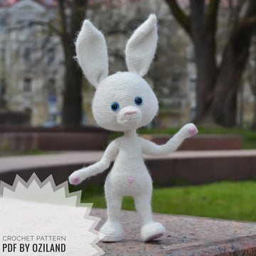 Crochet Amigurumi Pattern: Little Bunny doll
