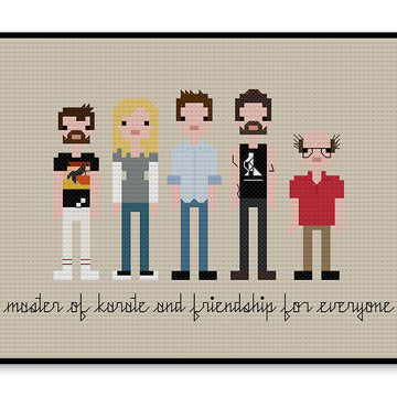 The Gang - PDF Cross Stitch Pattern