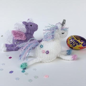 Easter Unicorn & Pegasus Creme Egg Cover