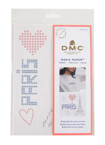 DMC Magic Paper French Touch Cross St Sheet