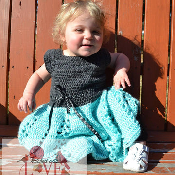 Ribbon & Lace Toddler Dress