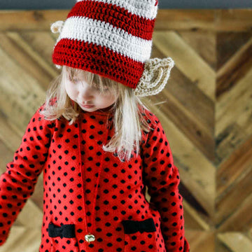 Santa's Little Helper Elf Hat with Ears
