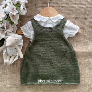 Stork Dress Knitting Pattern
