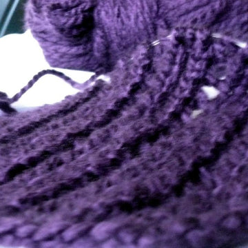 Crooked Eyelets Scarf