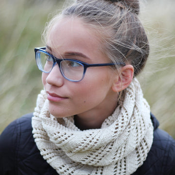 Vanilla Cream infinity scarf